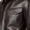 Buffalo Grain Leather Western Jacket
