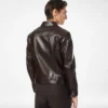 Buffalo Grain Leather Western Jacket
