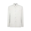 Cashmere Melange Fluid Fit Shirt