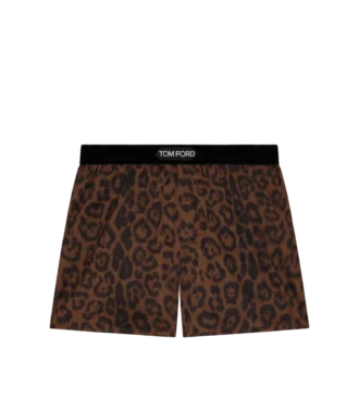Cheetah zijden boxershort