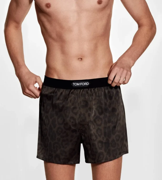 Cheetah zijden boxershort Cheetah zijden boxershort
