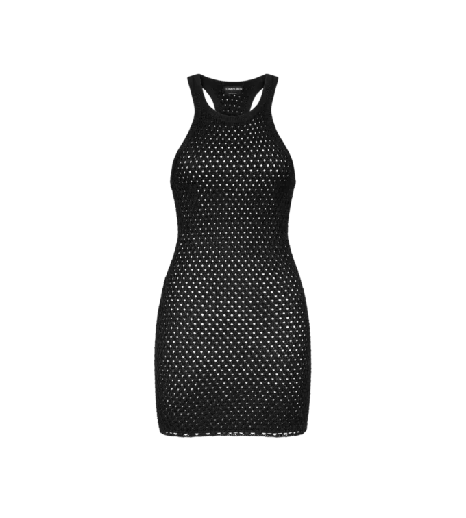 Cocktailmini-jurk met racerback