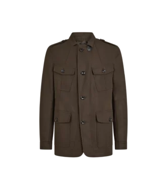 Compact nylon militair jasje