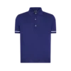 Contrast Piping Cashmere Silk Polo Contrast Piping Cashmere Silk Polo