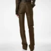 Croco Jacquard Tailored Straight Pants Croco Jacquard Tailored Straight Pants