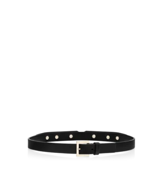 Decoratieve riem van nappaleer en plexiglas