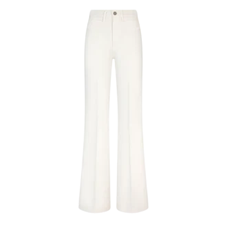 Denim broek met wijde pijpen Denim broek met wijde pijpen