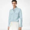 Denim chambray westernshirt