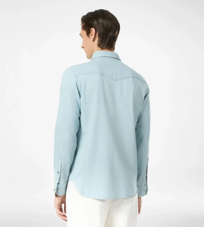 Denim chambray westernshirt