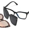 Dubbele clip-on Blue Block Opticals