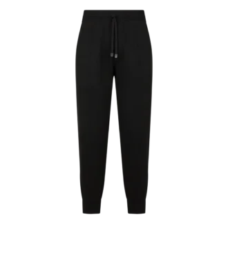 Dubbelzijdige viscose joggingbroek