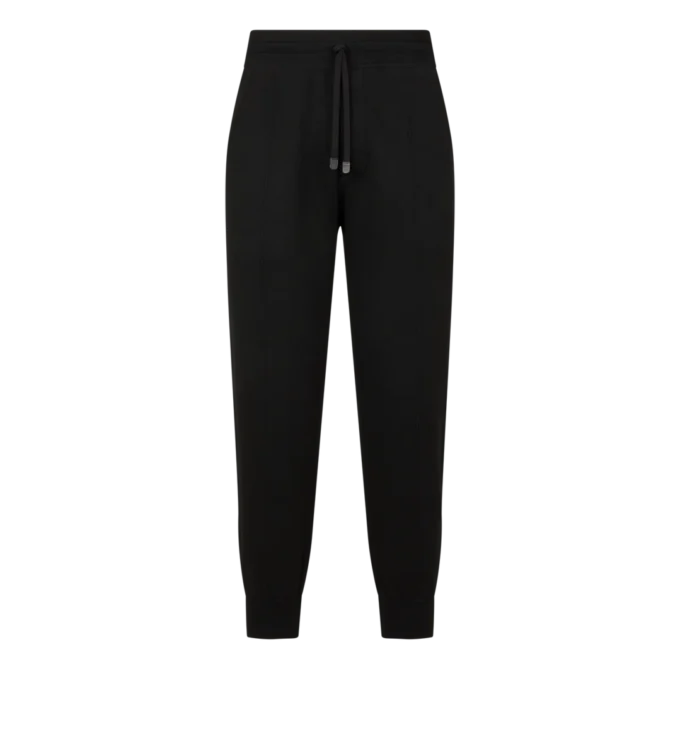 Dubbelzijdige viscose joggingbroek