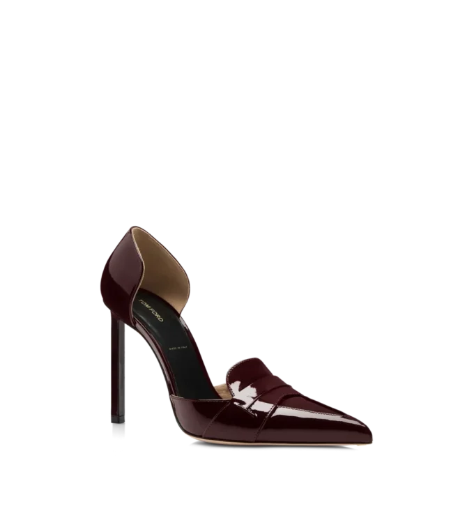 Eva D’Orsay-pumps van lakleer Eva D’Orsay-pumps van lakleer