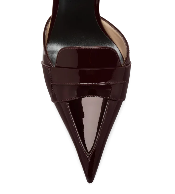Eva D’Orsay-pumps van lakleer Eva D’Orsay-pumps van lakleer