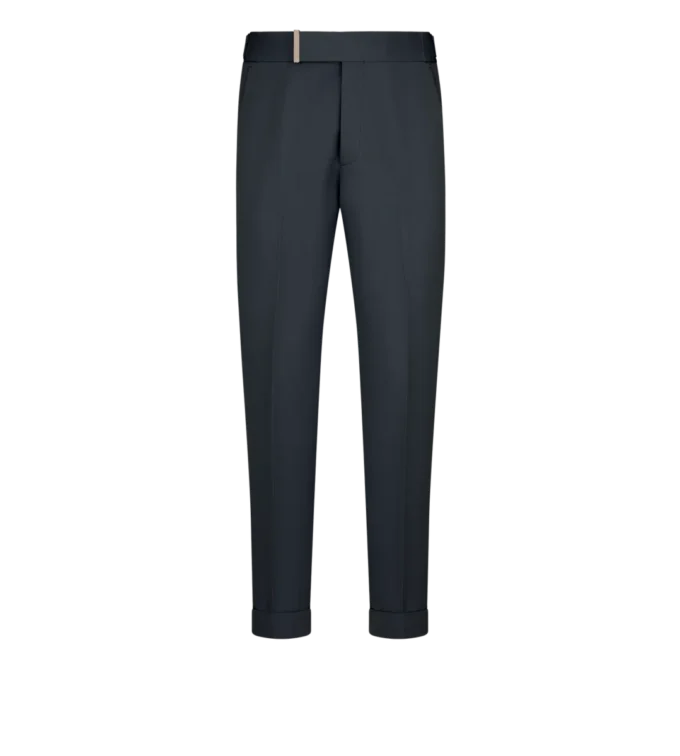 Fijne popeline Atticus-broek