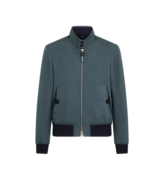 Fijne popeline Harrington Fijne popeline Harrington