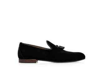 Fluwelen Nicolas Tassel Slipper