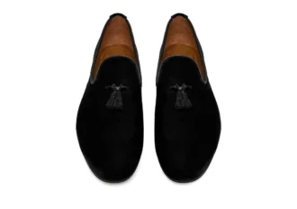 Fluwelen Nicolas Tassel Slipper