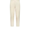 Geborstelde katoenen chino