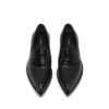Geborstelde leren Eva-loafer Geborstelde leren Eva-loafer