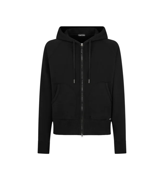 Gekleurde hoodie met ritssluiting