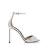 Gelamineerde sandalen met enkelbandje en print van Tejus Spire