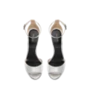 Gelamineerde sandalen met enkelbandje en print van Tejus Spire
