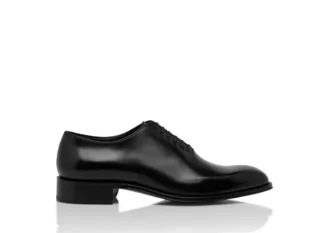 Gepolijst leer Claydon veterschoen