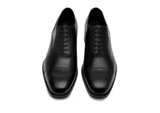 Gepolijst leer Claydon veterschoen