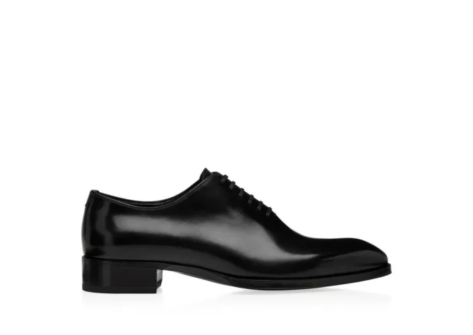 Gepolijst leer Elkan Lace Up