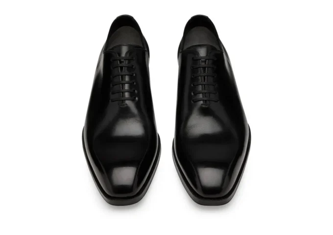 Gepolijst leer Elkan Lace Up