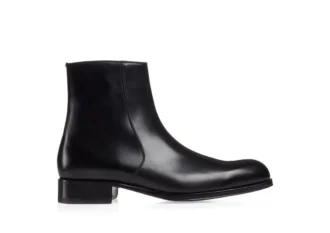 Gepolijste leren Edgar Zip Boot