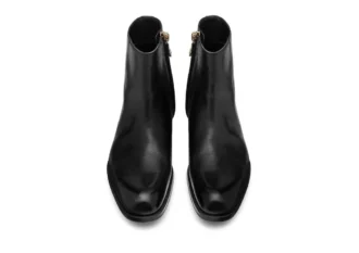 Gepolijste leren Edgar Zip Boot