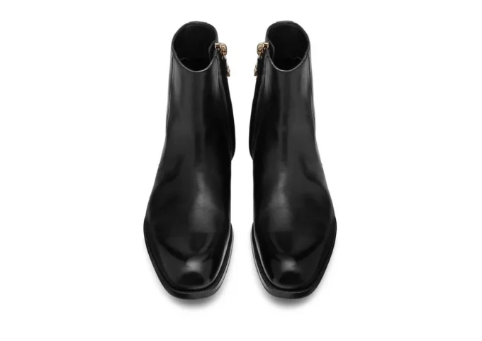 Gepolijste leren Edgar Zip Boot