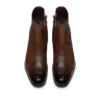 Gepolijste leren Edgar Zip Boot
