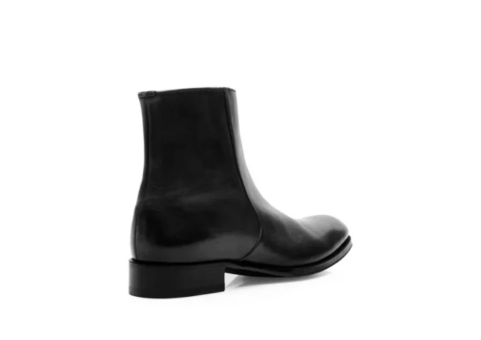 Gepolijste leren Edgar Zip Boot