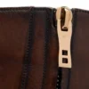Gepolijste leren Edgar Zip Boot