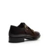 Gepolijste leren Elkan monk strap