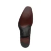Gepolijste leren Elkan monk strap