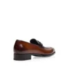 Gepolijste leren Elkan Twisted Band Loafer
