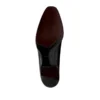 Gepolijste leren Elkan Twisted Band Loafer