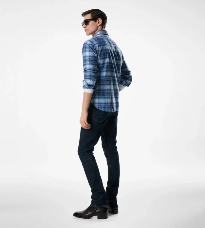 Geruit westernshirt
