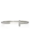 Gestreepte T-armband