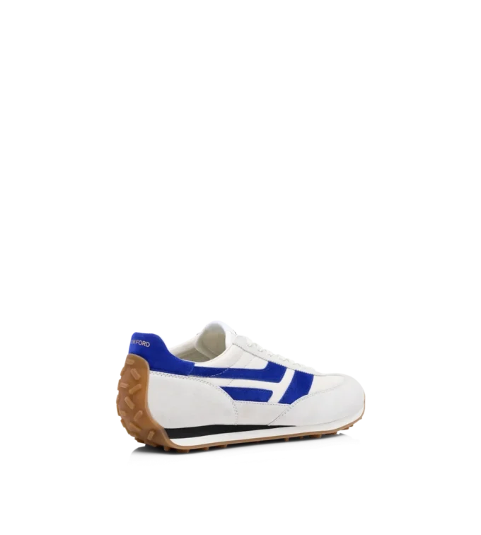 Gladde leren en suède Mick sneaker Gladde leren en suède Mick sneaker