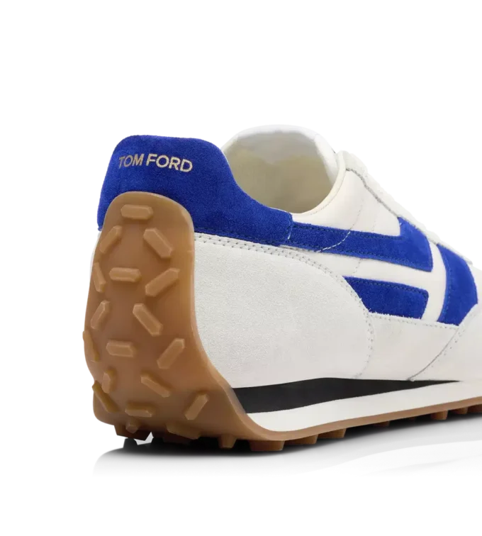 Gladde leren en suède Mick sneaker Gladde leren en suède Mick sneaker