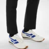 Gladde leren en suède Mick sneaker Gladde leren en suède Mick sneaker