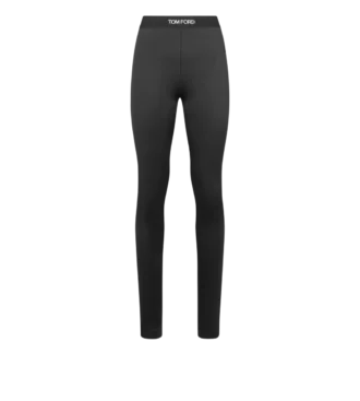 Glanzende jersey signature legging Glanzende jersey signature legging
