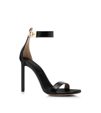 glanzende leren sandalen met enkelbandje en t gesp 2 330x367 - Glanzende leren sandalen met enkelbandje en T-gesp