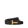 Graanleer T Icon-riem