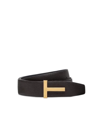 Graanleer T Icon-riem
